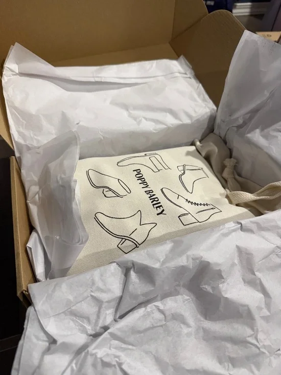 Poppy Barley The Gallery Mary Jane Cornflower Patent Ankle-Strap Flats - Picture 7 of 9